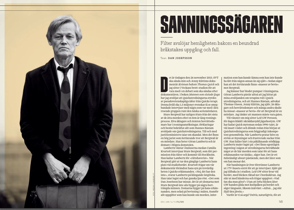 Sanningssägaren i Filter 2014 11 18